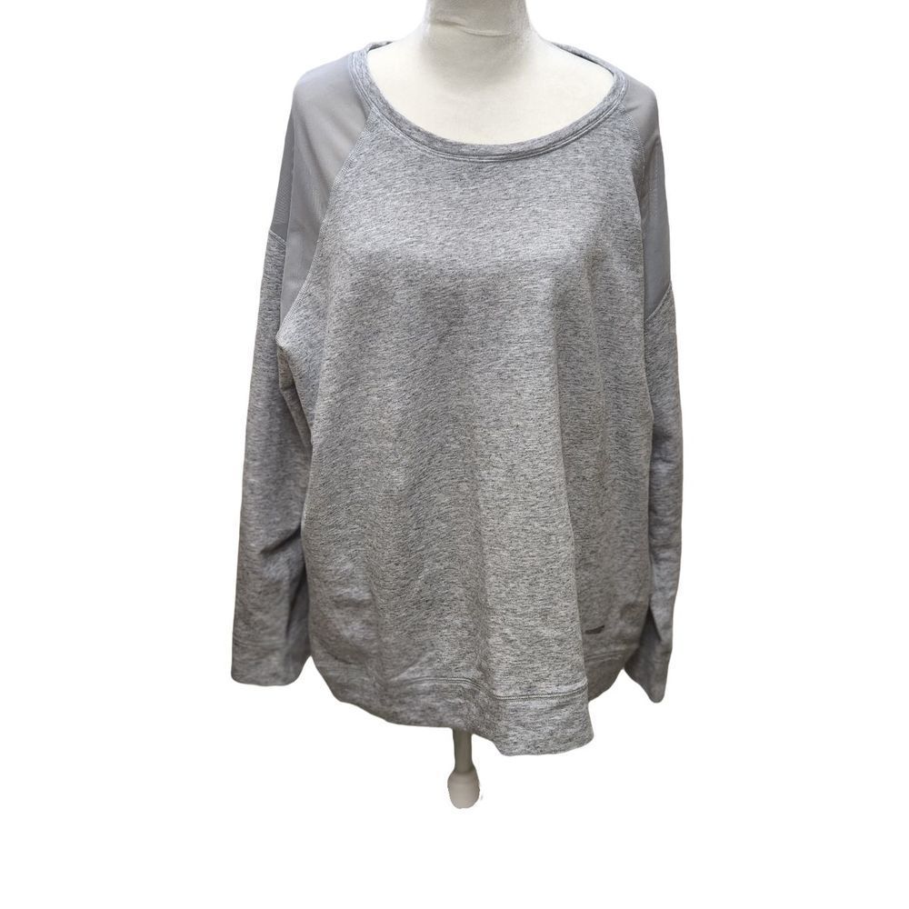 Womens Copper Fit Grey Shirt  Size Large